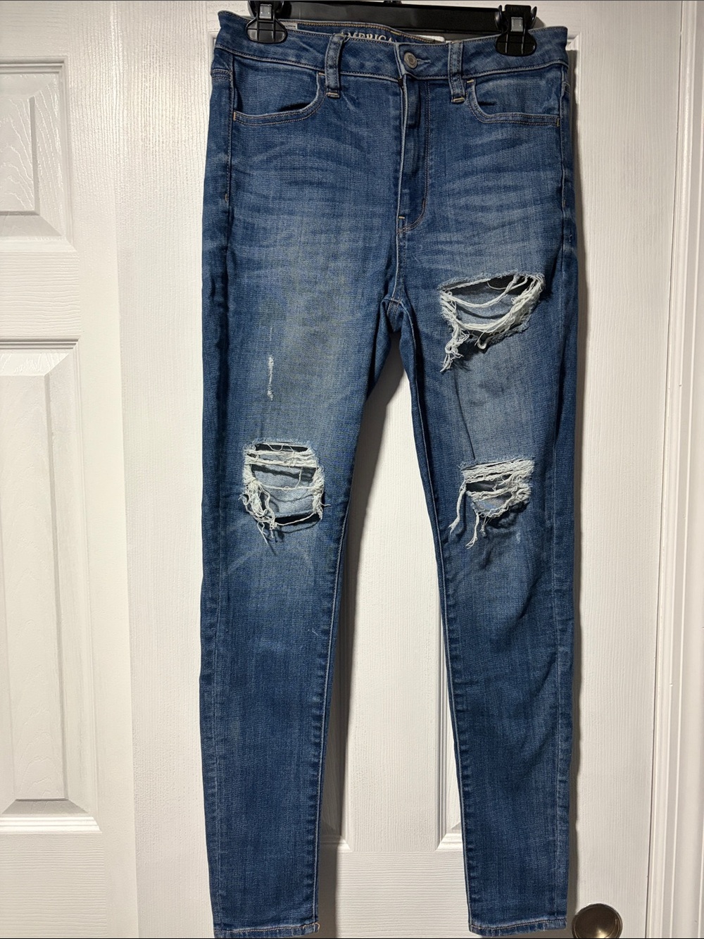 American Eagle Outfitters Dark Blue Stretch Denim Jeans
